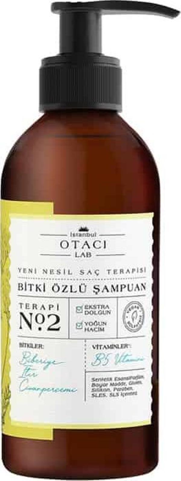 Otacı Lab No:2 Hacim Ve Dolgrunlaştırıcı Şampuan 250 ml - Image 1
