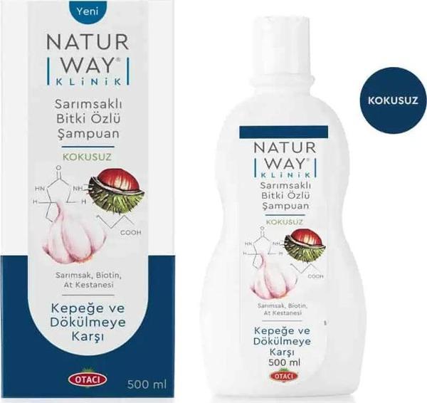 Otacı Naturway Klinik Sarımsaklı Şampuan 300 ml - Image 1