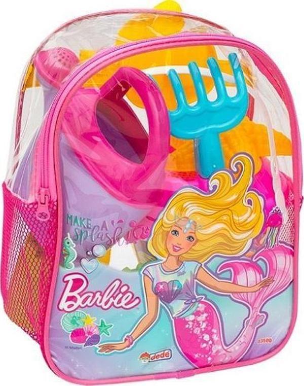 Barbie Resimli Sırt Çantalı Plaj Set 03500 - Image 1