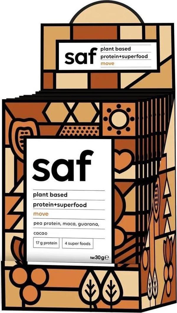 Saf Nutrition Bitkisel Protein & Superfood Move Mix 30 gr X 10 Saşe - Image 1