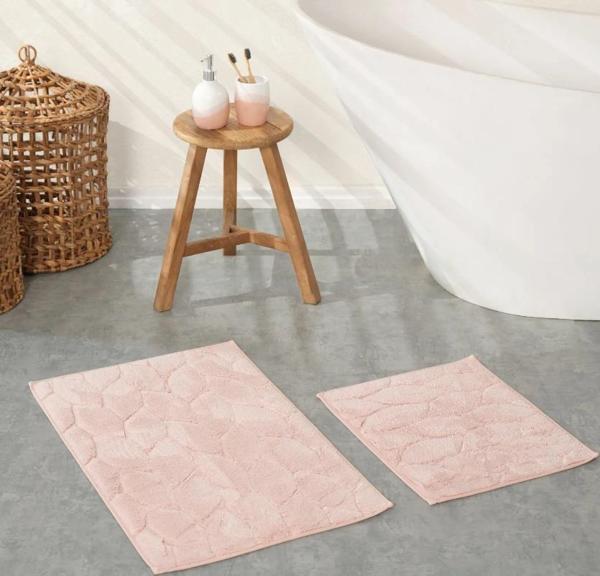 Karaca Home Paspas Set 50x80+50x40 Elegant Blush - Image 1