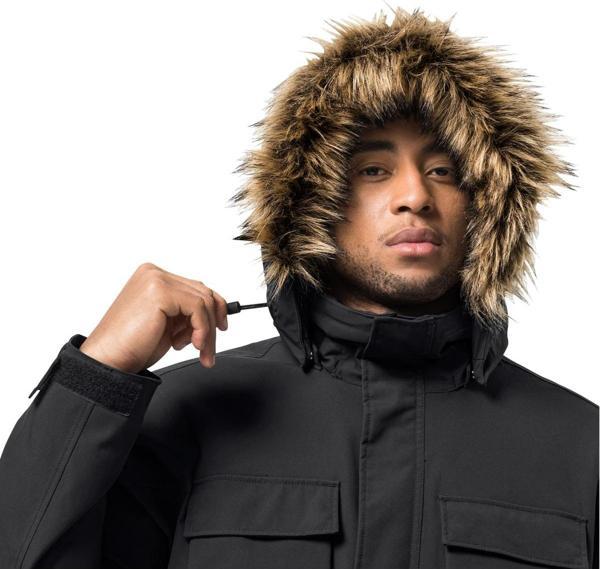 Jack Wolfskin Glacier Canyon Erkek Su Geçirmez Parka - Image 1