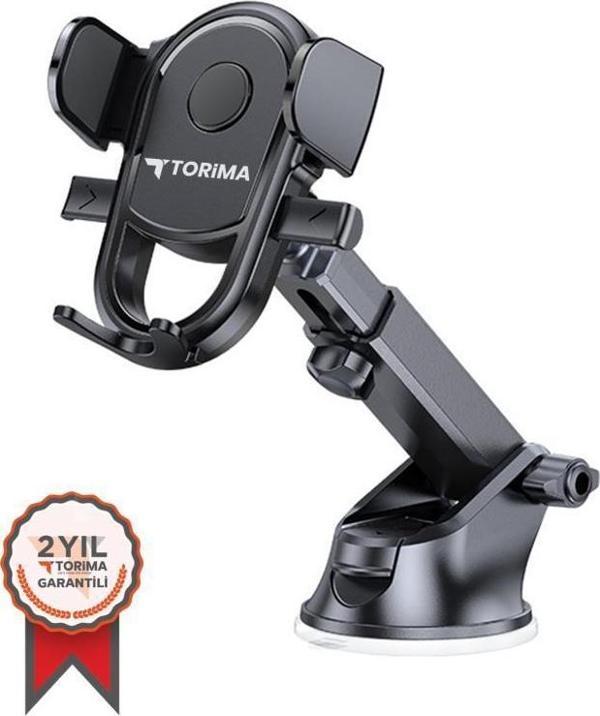 Torima Siyah JX-038 Car Holder Araç Içi Katlanabilir Telefon Tutucu - Image 1