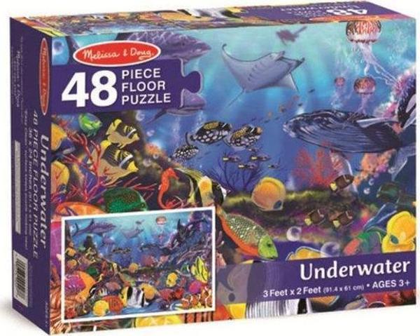 Melissa & Doug Deniz Altı Dev Yer Yapbozu - Image 1