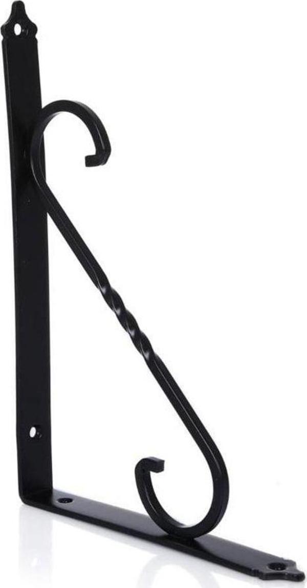 RafBurada ® Ferforje Raf Altı Ayağı 2'li 15x23cm - Image 1