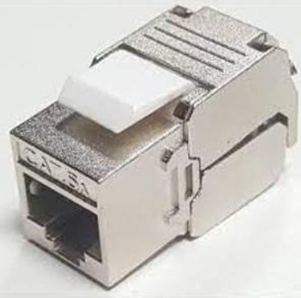 Apronx APX-FTP180 CAT6A 180° FTP Keystone Jack 10 Paket - Image 1