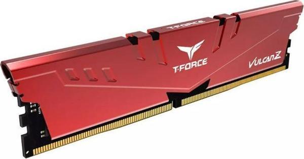 Team T-Force Vulcan Z Red 16GB(1x16GB) 3200Mhz CL16 DDR4 Gaming Ram (TLZRD416G3200HC16F01) - Image 1