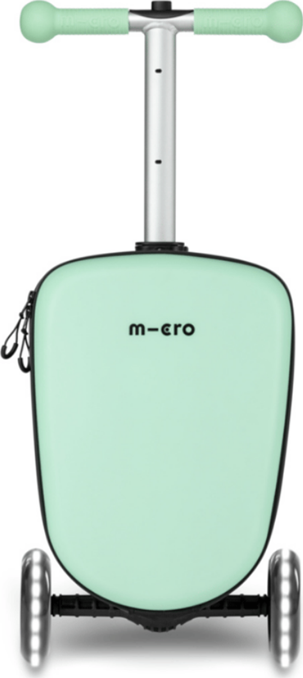 Micro Micro Ride On Luggage Junior Katlanır Scooter Bagaj Mint Yeşil - Image 1