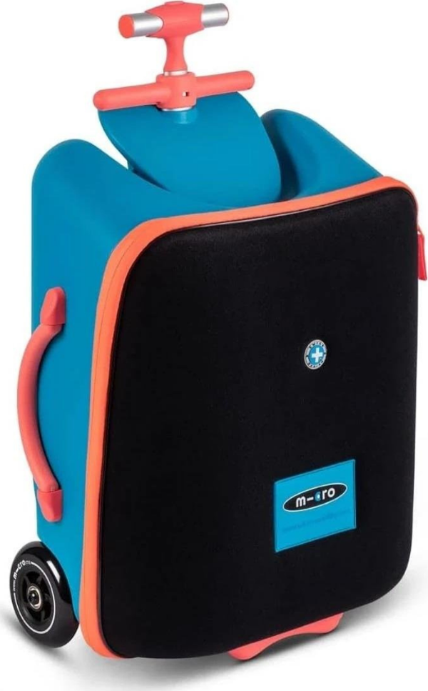 Micro Ride On Luggage Eazy Ocean Blue - Image 1