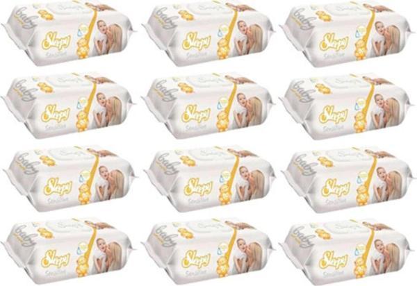 Sleepy Sensitive Islak Mendil 12li Paket - Image 1