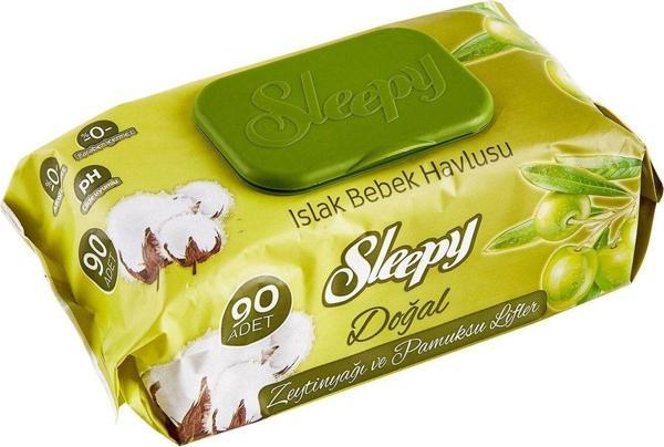 Sleepy Zeytinyağlı 90'lı Islak Mendil - Image 1