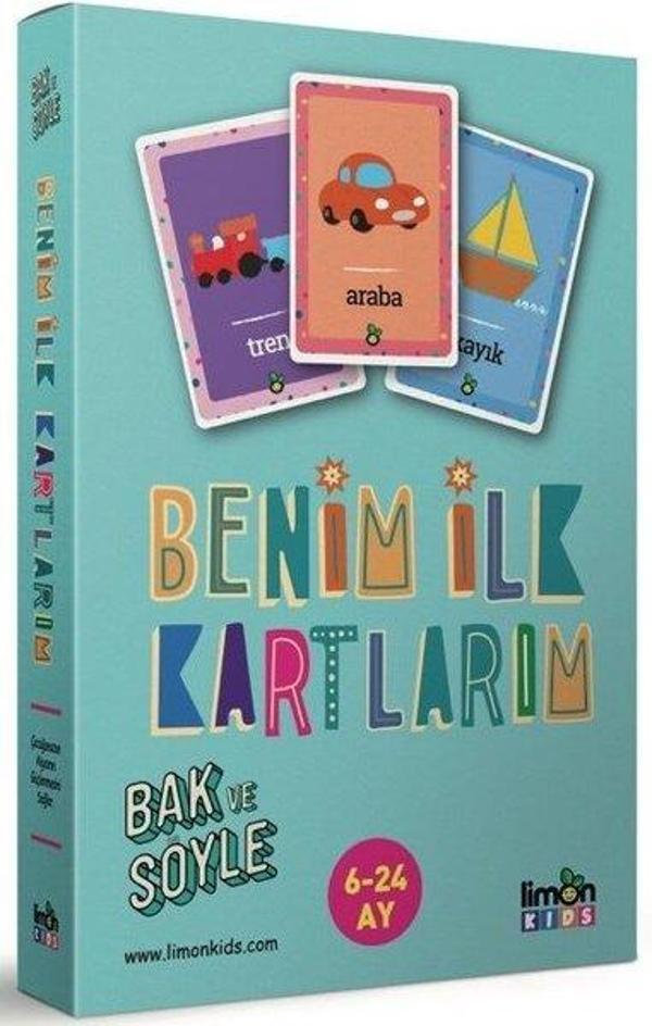 Benim İlk Kartlarım 6-24 Ay - Limonkids - Image 1