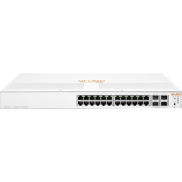 HP Aruba Instant On JL682A 1930-24G, 24Port,  GigaBit, 4 Port Gigabit SFP, Yönetilebilir, Rack Mount Switch - Image 1