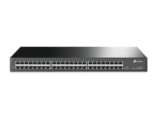 TP-LINK OMADA TL-SG1048, 48 Port, GigaBit, Metal Kasa, Yönetilemez, Rackmount Switch - Image 1
