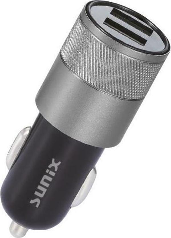 Sunix 3.1A Çift USB Araç Şarj Cihazı Başlık S-314 - Image 1