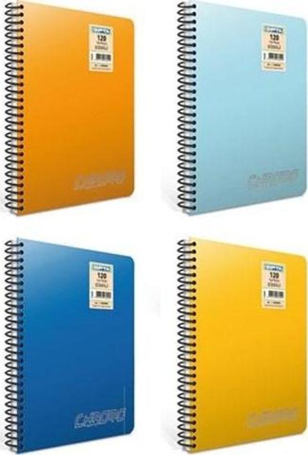 Gıpta Chromo 80 Yp. A4 Spiralli Pp. Kapak Defter Çizgisiz - Image 1