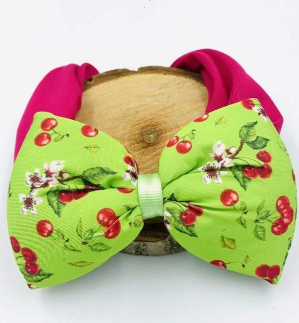 Desenli Lastik Bandana - Image 1