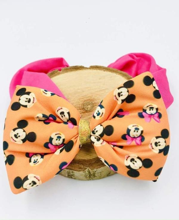 Desenli Lastik Bandana - Image 1