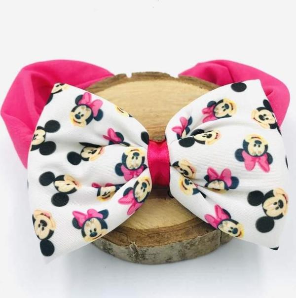 Desenli Lastik Bandana - Image 1