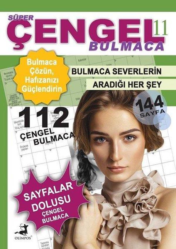 Süper Çengel Bulmaca 11 - Olimpos Yayınları - Image 1