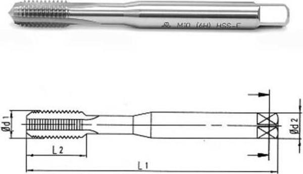 Mte Kılavuz 371C Düz Kanal M6 - Image 1