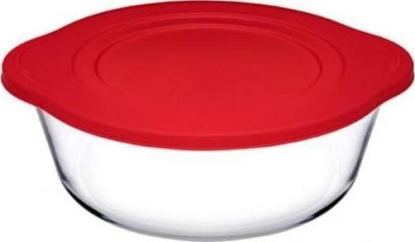 Paşabahçe Borcam Yuvarlak Silikon Kapaklı 59133 840cc - Image 1