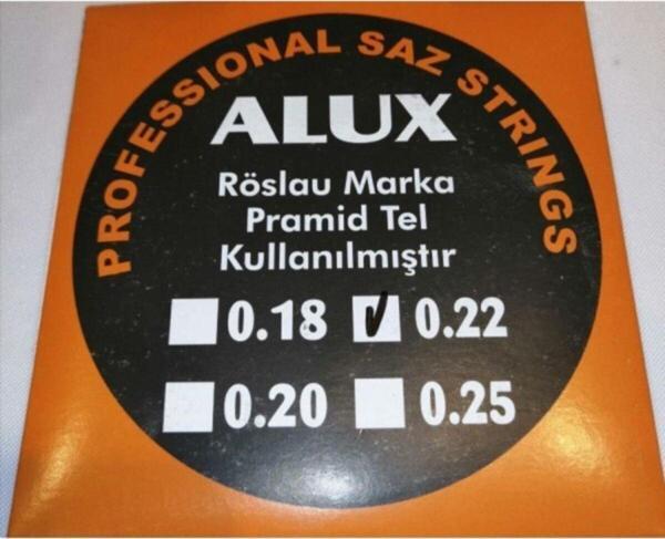 Alux Röslou Marka Piramit 0,22 Divan Saz Teli - Image 1