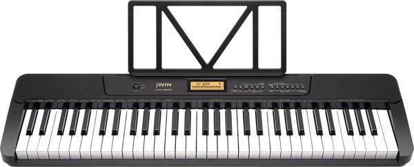 Jwin JTK-3600 61 Tuş Hassasiyetli 5 Oktav Org - Siyah - Image 1