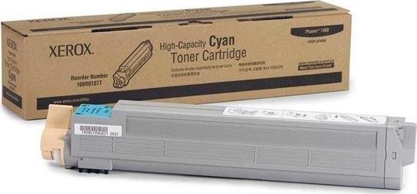 Xerox 106R01077 Toner Orj. - Phaser 7400 Cyan (18K) - Image 1