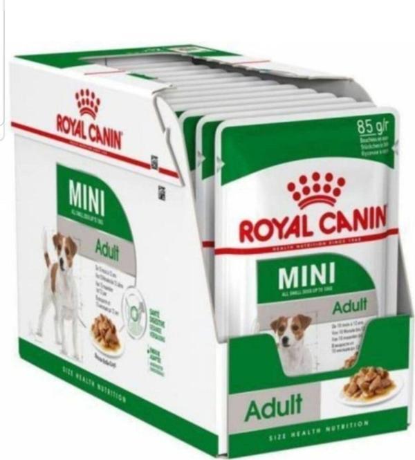 Royal Canin Mini Adult Küçük Irk Pouch Konserve 85 Gr 12 Adet - Image 1