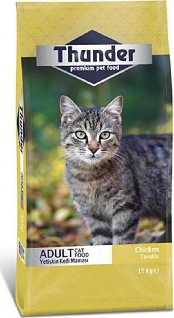Thunder 15 Kg Tavuklu Yetişkin Kedi Maması - Image 1