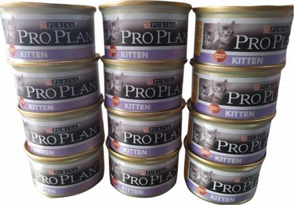Pro Plan Kitten Tavuk Etli Yavru Yaş Kedi Maması - 85 Gr X 12 Adet - Image 1