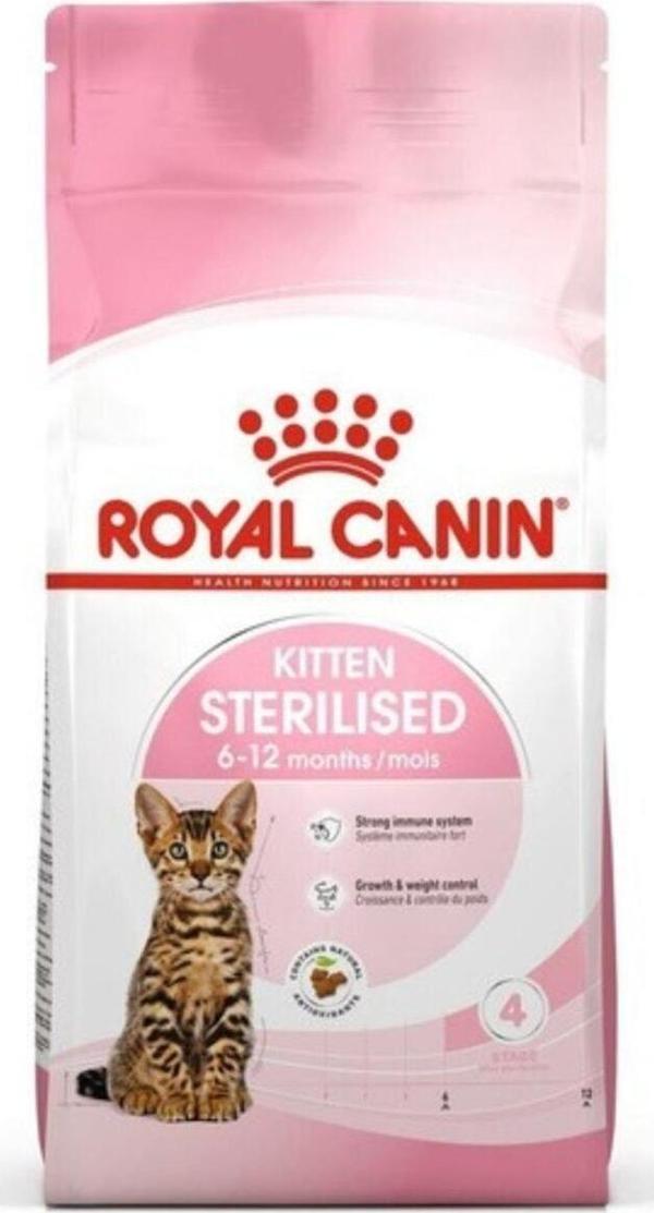 Royal Canin Kitten Sterilised Kısırlaştırılmış Yavru Kedi Maması 2 Kg - Image 1