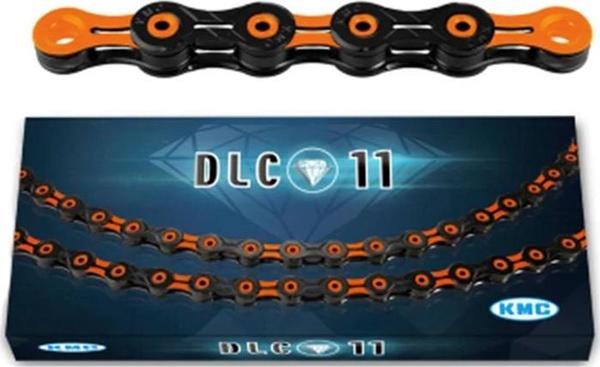 Kmc Turuncu X11 SL DLC 11 Vites 116 Bakla Bisiklet Zinciri - Image 1