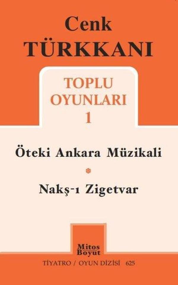 Cenk Türkkanı Toplu Oyunları-1 - Mitos Boyut Yayınları - Image 1