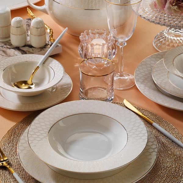Aryıldız 12 Kişilik 56 Parça Yemek Takımı - Image 1