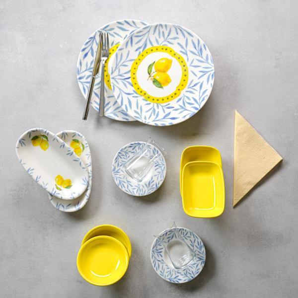 Aryıldız Lemon 6 Kişilik 26 Parça Kahvaltı Takımı - Image 1