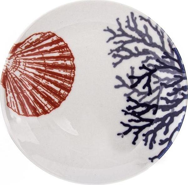 Aryıldız Marine Deniz Kabuğu Düz Tabak 19 Cm - Image 1
