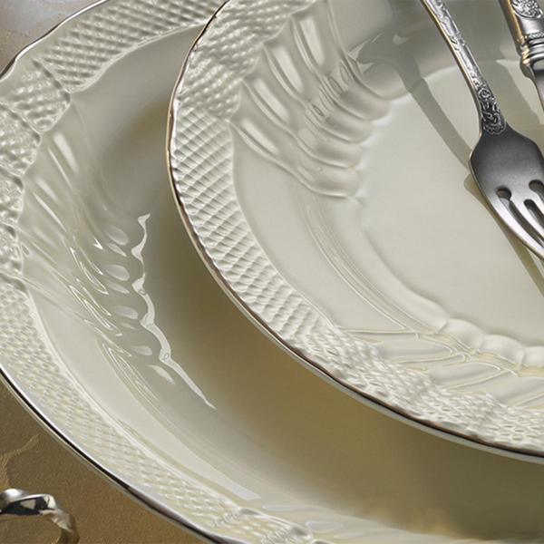 Evaliza Caserta Platin Yemek Takım 60 Parça - Image 1