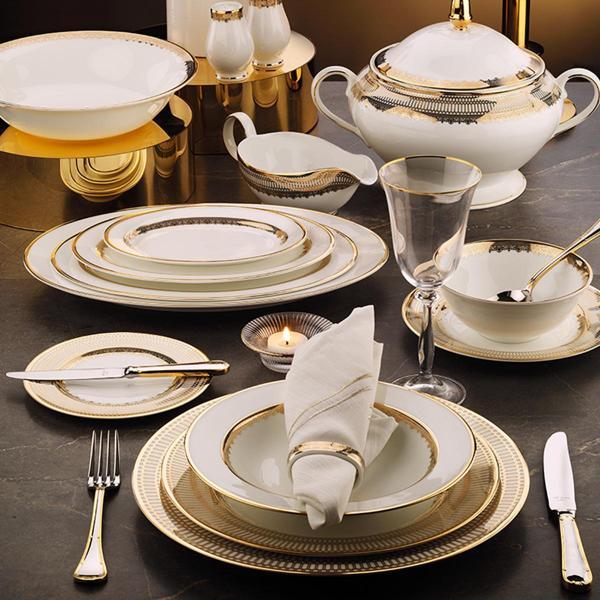 Evaliza Crown 60 Parça 12 Kişilik Yemek Takımı - Image 1