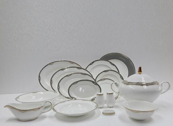 Evaliza Versailles Gold 60 Parça 12 Kişilik Yemek Takımı - Image 1