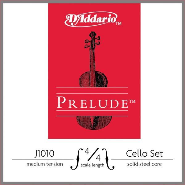 CELLO TEL SETİ, PRELUDE, 10 SETLİK PAKET, 4/4 SCAL - Image 1