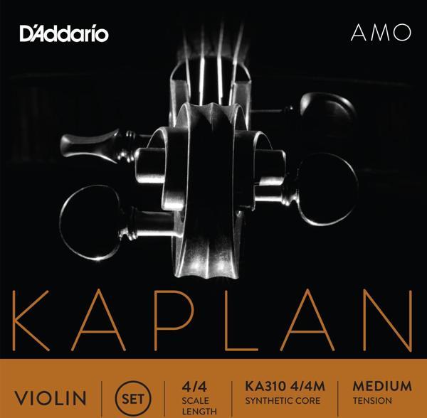 KEMAN TEL SETİ, KAPLAN AMO, 4/4 SCALE, MEDIUM TENS - Image 1