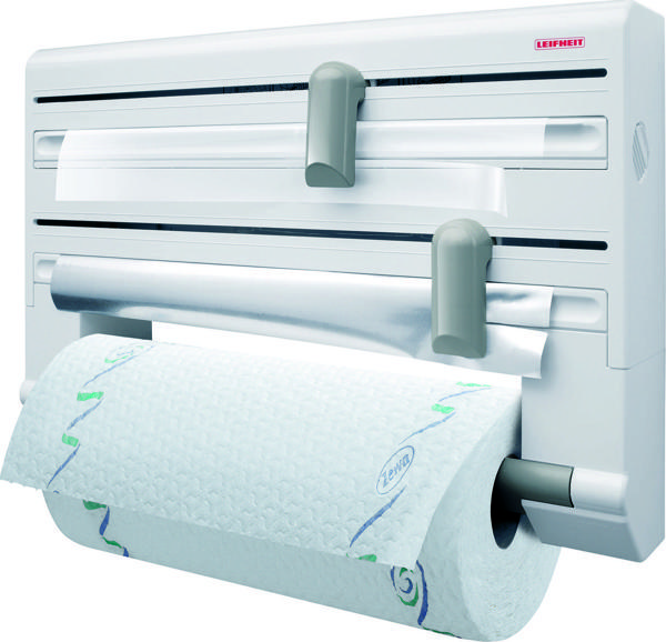 Leifheit Parat Beyaz-Mavi Kağıt Havlu Tutucu - Image 1