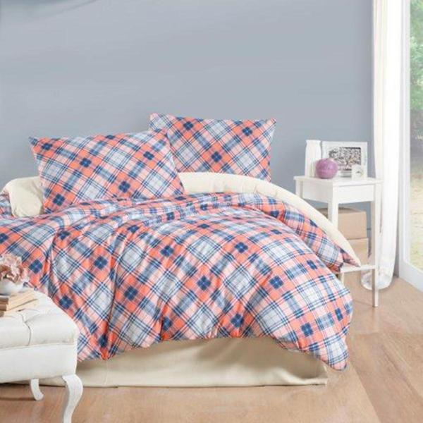 Aryıldız Home Exclusive Saten Nevresim Çift Kişilik Italic - Image 1