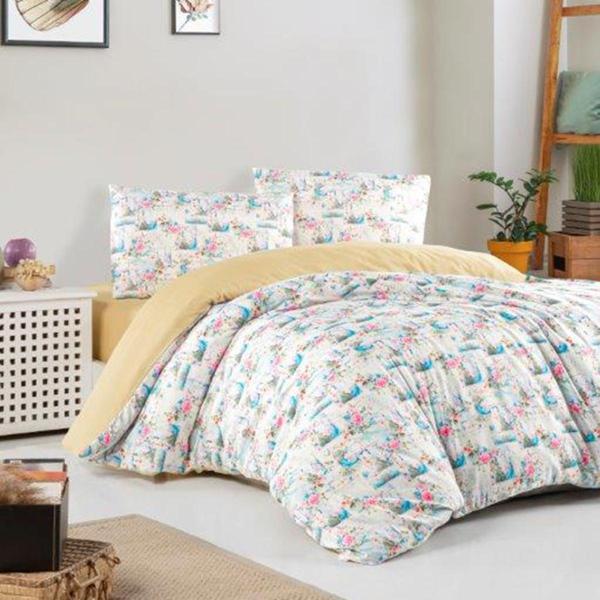 Aryıldız Home Exclusıve Saten Nevresım Cıft Kısılık Pinky - Image 1