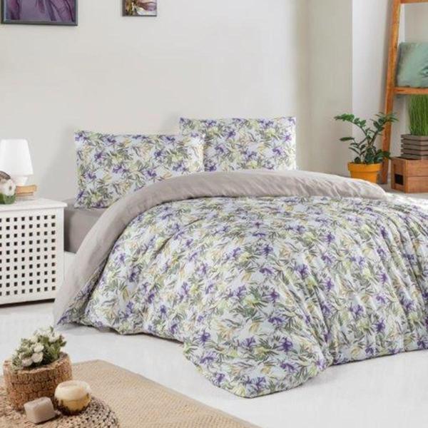 Aryıldız Home Exclusive Saten Nevresim Çift Kişilik Tropical - Image 1