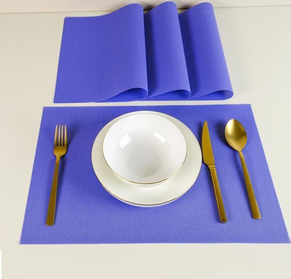 Maxstyle Harmony Bluebell 4 Parça Amerikan Servis Seti 30x45 cm - Image 1