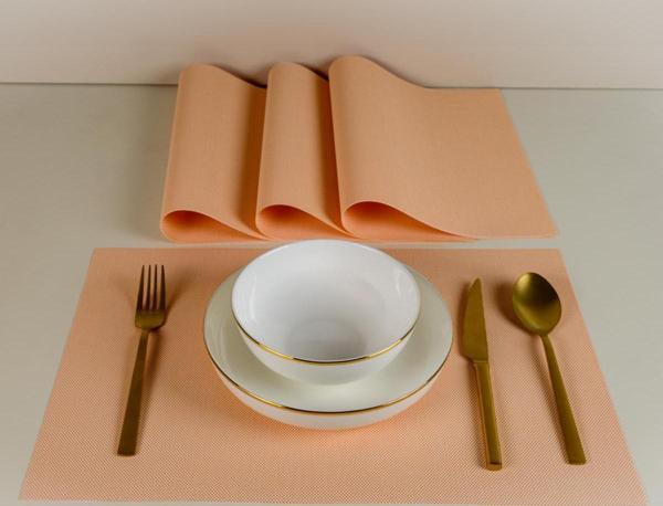 Maxstyle Harmony Citrus 4 Parça Amerikan Servis Seti 30x45 cm - Image 1