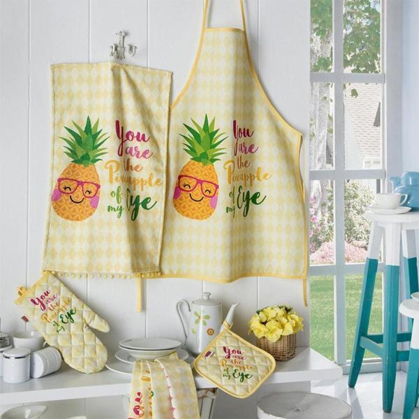 Maxstyle Pineapple 5 Parça Mutfak Seti - Image 1